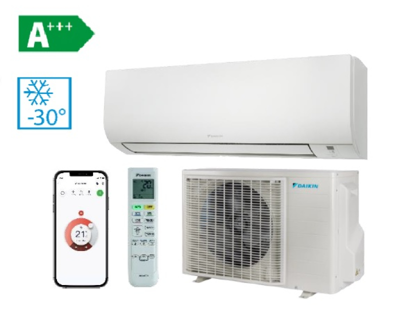 DAIKIN NORDICCOMFORA FTXTP35A/RXTP35A sieninis oras-oras šilumos siurblys DAIKIN NORDICCOMFORA FTXTP35A/RXTP35A sieninis oras-oras šilumos siurblys