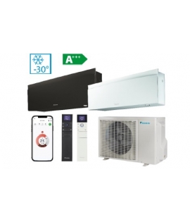 DAIKIN NORDIC EMURA FTXTJ30AB/RXTJ30A sieninis oras-oras šilumos siurblys (juodas)