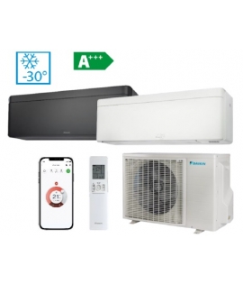 DAIKIN NORDIC STYLISH FTXTA30CW/RXTA30C sieninis oras-oras šilumos siurblys (baltas)